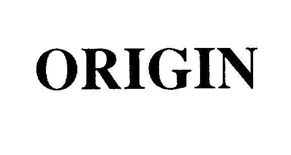 Mẫu nhãn hiệu ORIGIN