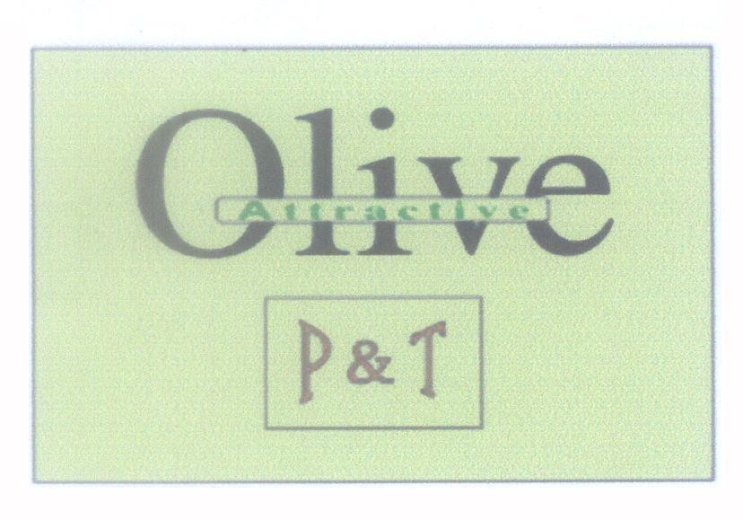 Mẫu nhãn hiệu Olive Attractive P & T