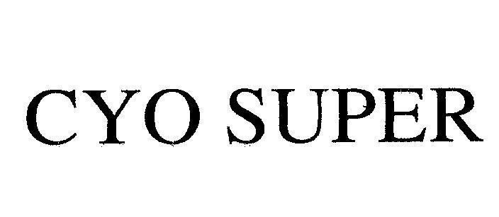 Mẫu nhãn hiệu CYO SUPER