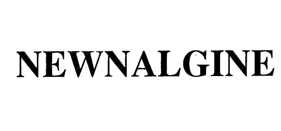 Mẫu nhãn hiệu NEWNALGINE