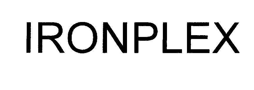 Mẫu nhãn hiệu IRONPLEX