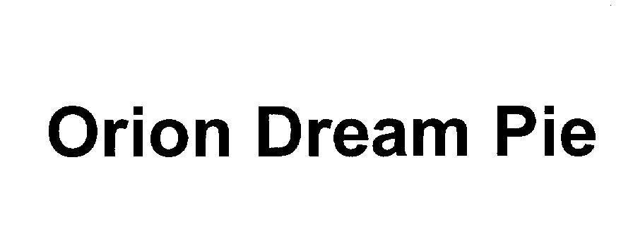 Mẫu nhãn hiệu Orion Dream Pie
