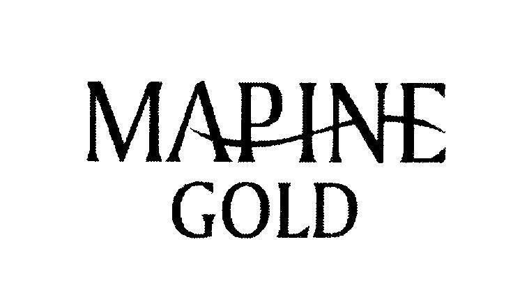 Mẫu nhãn hiệu MAPINE GOLD