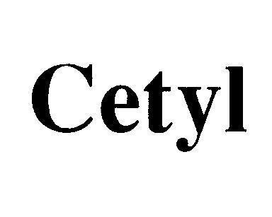 Mẫu nhãn hiệu Cetyl
