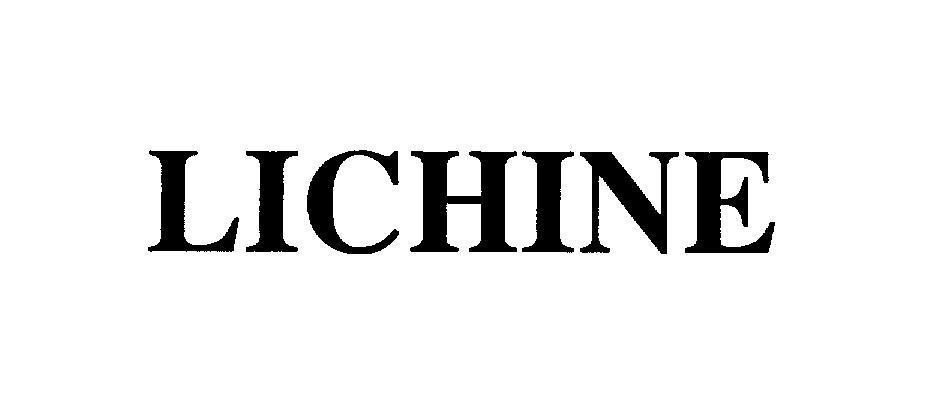 Mẫu nhãn hiệu LICHINE