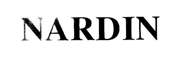 Mẫu nhãn hiệu NARDIN