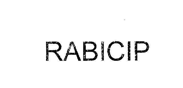 Mẫu nhãn hiệu RABICIP