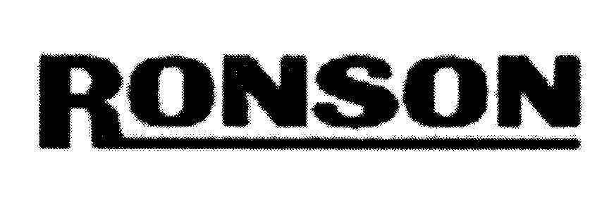 Mẫu nhãn hiệu RONSON