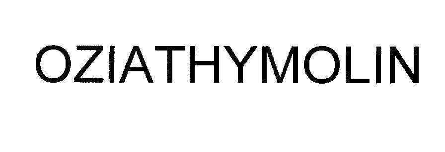 Mẫu nhãn hiệu OZIATHYMOLIN