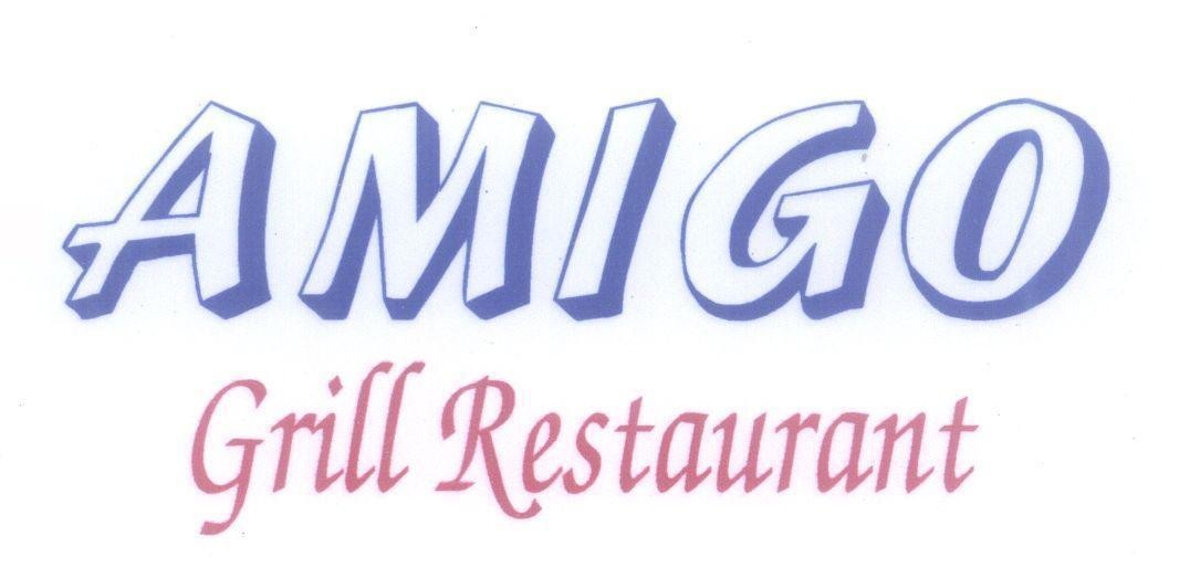Mẫu nhãn hiệu AMIGO Grill Restaurant