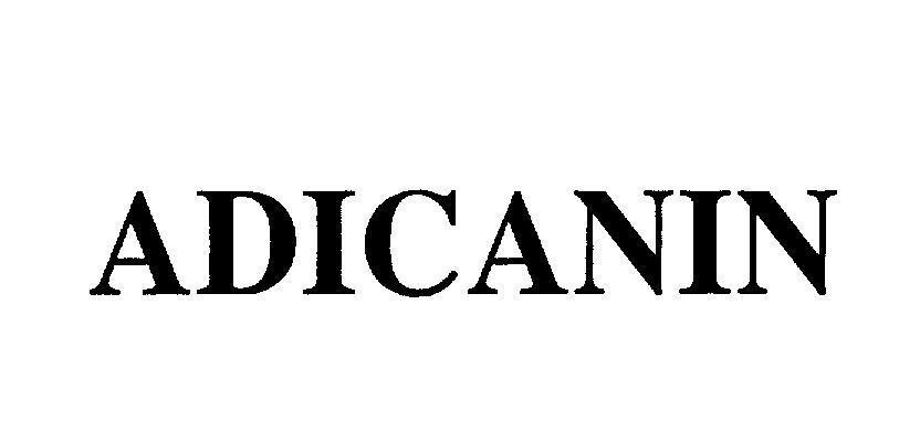 Mẫu nhãn hiệu ADICANIN
