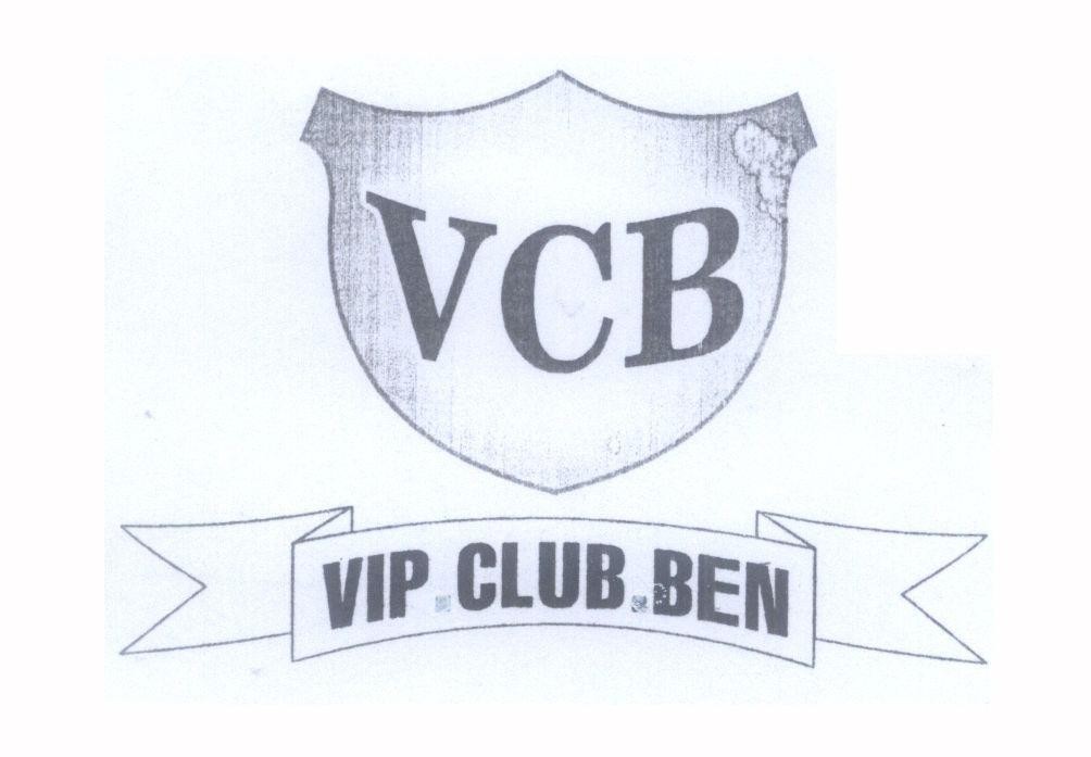 Mẫu nhãn hiệu VCB VIP CLUB BEN