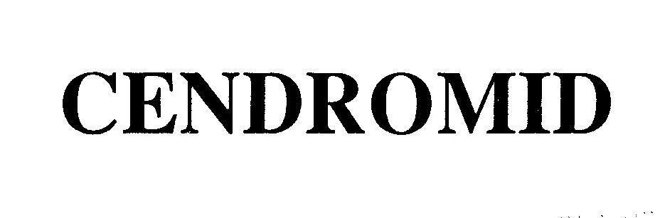 Mẫu nhãn hiệu CENDROMID