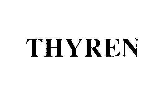Mẫu nhãn hiệu THYREN