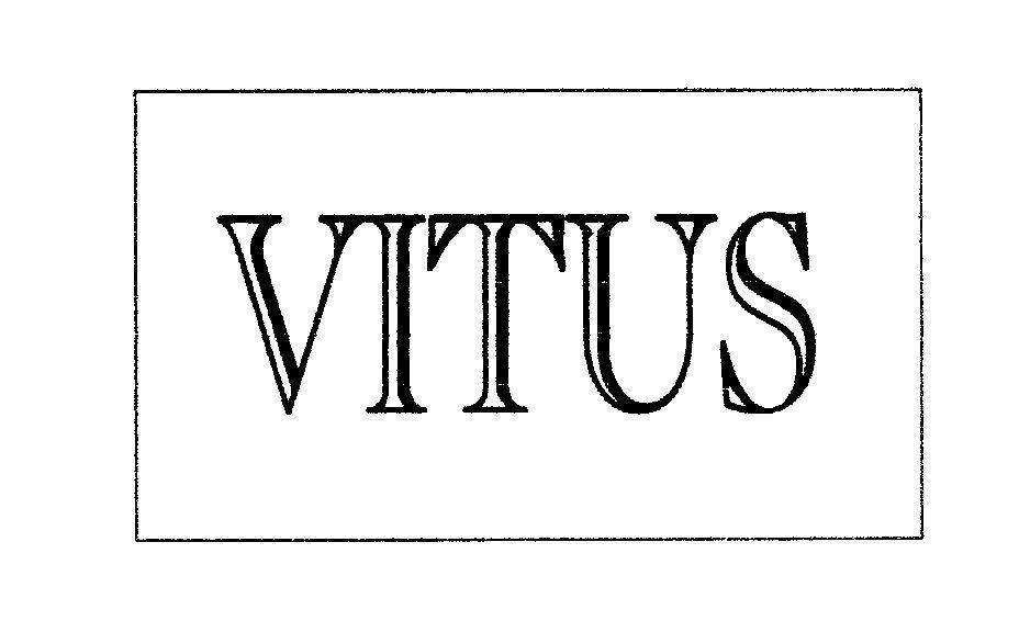 Mẫu nhãn hiệu VITUS