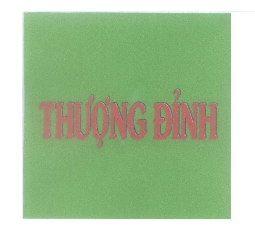 Mẫu nhãn hiệu Thượng Đỉnh