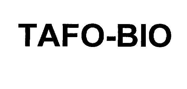 Mẫu nhãn hiệu TAFO-BIO