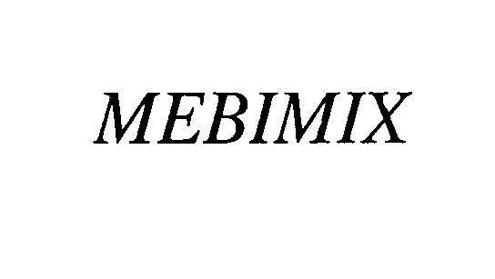 Mẫu nhãn hiệu MEBIMIX