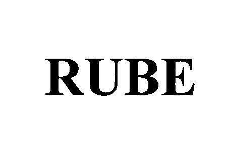 Mẫu nhãn hiệu RUBE