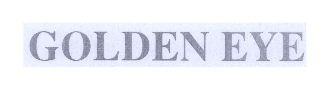Mẫu nhãn hiệu GOLDEN EYE