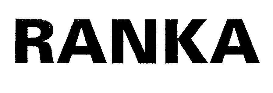 Mẫu nhãn hiệu RANKA