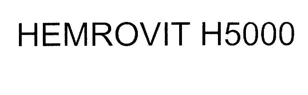 Mẫu nhãn hiệu HEMROVIT H5000