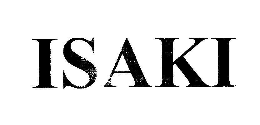 Mẫu nhãn hiệu ISAKI