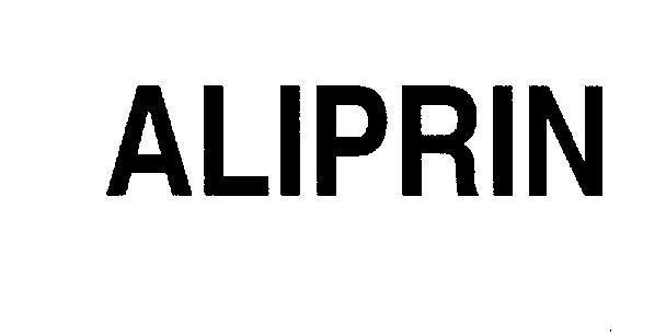 Mẫu nhãn hiệu ALIPRIN