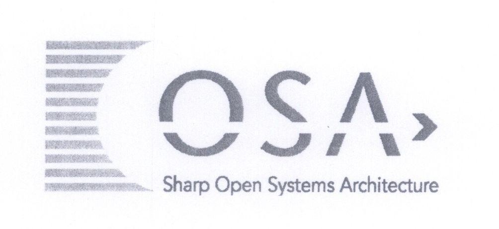 Mẫu nhãn hiệu OSA Sharp Open Systems Architecture