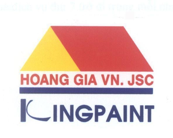 Mẫu nhãn hiệu HOANG GIA VN.JSC KINGPAINT