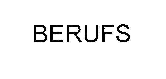 Mẫu nhãn hiệu BERUFS