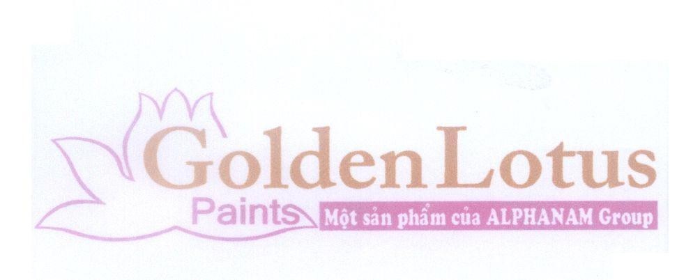Mẫu nhãn hiệu GoldenLotus Paints Một sản phẩm của ALPHANAM Group