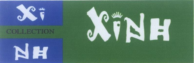 Mẫu nhãn hiệu XI NH XINH COLLETION