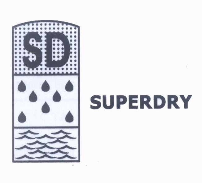 Mẫu nhãn hiệu SD SUPERDRY