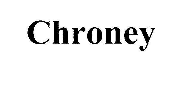 Mẫu nhãn hiệu Chroney