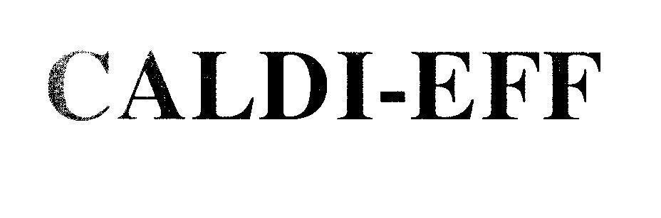 Mẫu nhãn hiệu CALDI-EFF