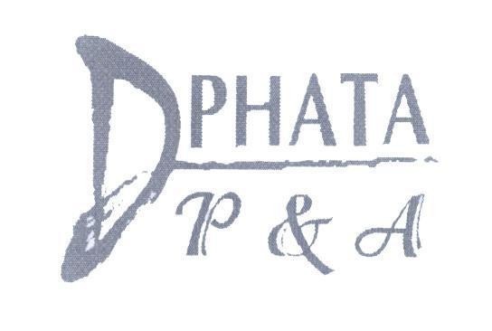 Mẫu nhãn hiệu D DPHATA PHATA P & A