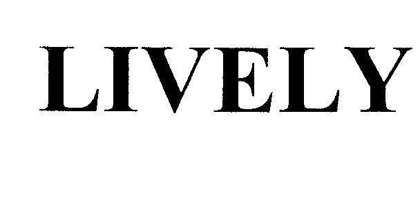 Mẫu nhãn hiệu LIVELY
