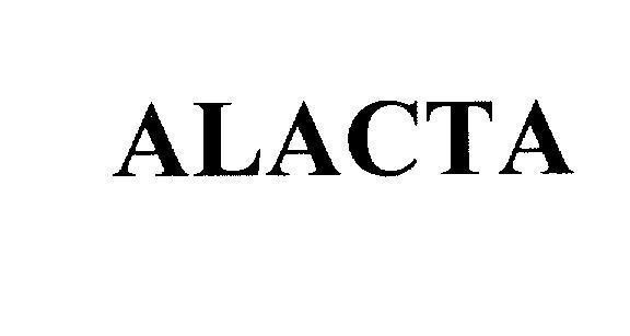 Mẫu nhãn hiệu ALACTA