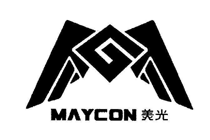 Mẫu nhãn hiệu M G MAYCON [mei: Xinh đẹp, guang: ánh sáng]
