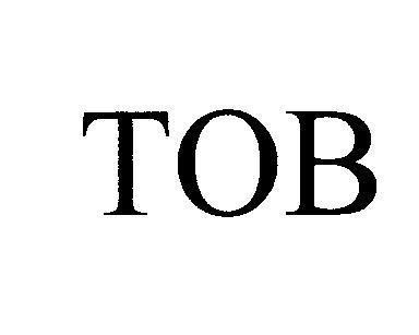 Mẫu nhãn hiệu TOB