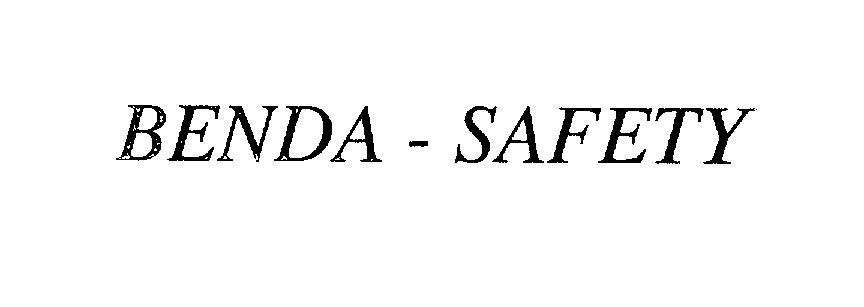 Mẫu nhãn hiệu BENDA - SAFETY