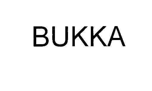 Mẫu nhãn hiệu BUKKA