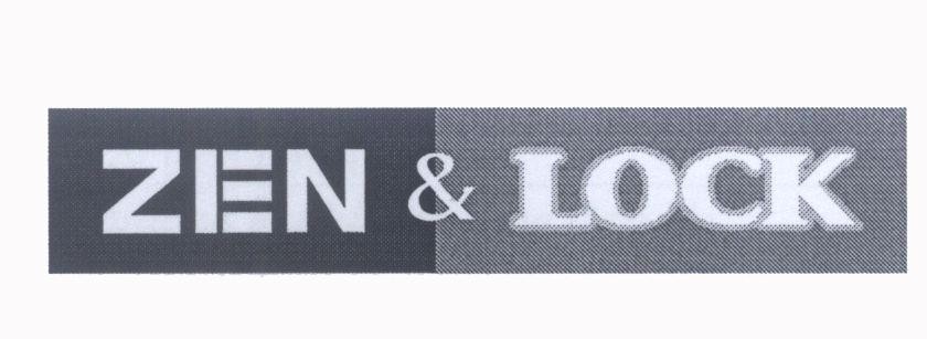 Mẫu nhãn hiệu ZEN &LOCK