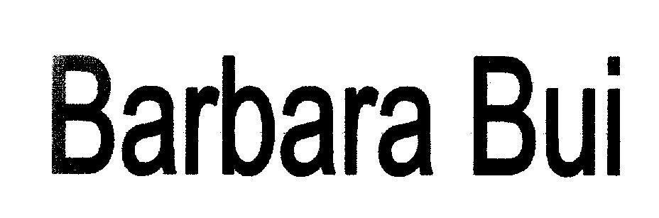 Mẫu nhãn hiệu Barbara Bui