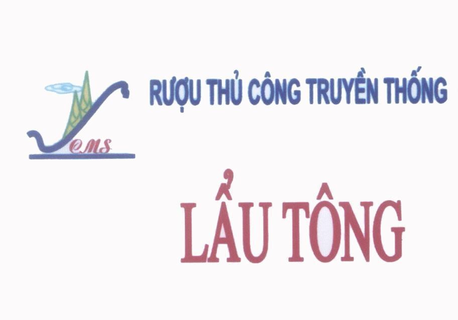 Mẫu nhãn hiệu Lẩu Tông Rượu Thủ Công Truyền Thống CMS