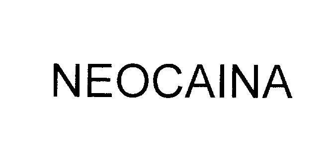 Mẫu nhãn hiệu NEOCAINA