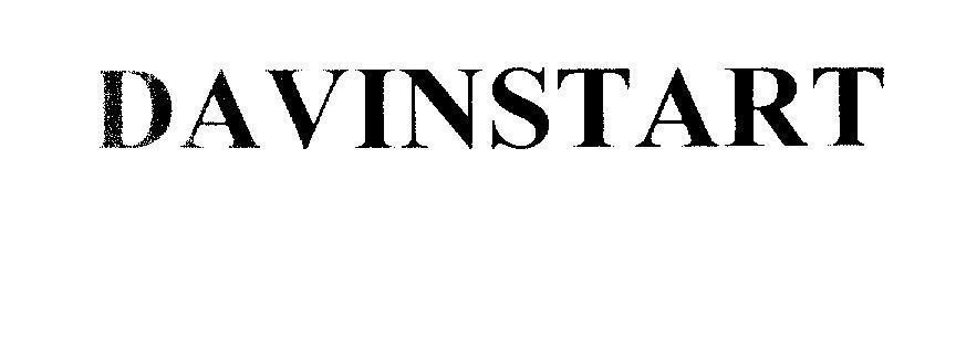 Mẫu nhãn hiệu DAVINSTART
