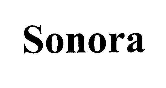 Mẫu nhãn hiệu Sonora
