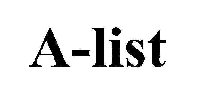 Mẫu nhãn hiệu A-list